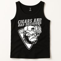 Monkey Cigars And Bad Decisions Tank Top
