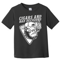 Monkey Cigars And Bad Decisions Toddler T-Shirt