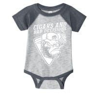Monkey Cigars And Bad Decisions Infant Baby Jersey Bodysuit