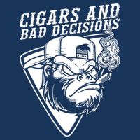 Monkey Cigars And Bad Decisions Infant Baby Jersey Bodysuit