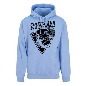 Monkey Cigars And Bad Decisions Unisex Surf Hoodie