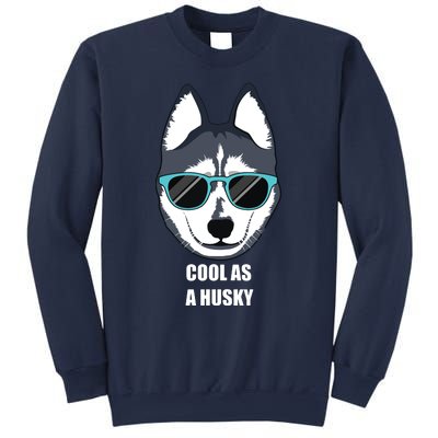 Malamute Cool As A Siberian Husky With Sunglasses Sweatshirt