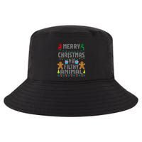 Merry Christmas Animal Filthy Ya Ugly Sweater PJs Matching Cool Comfort Performance Bucket Hat