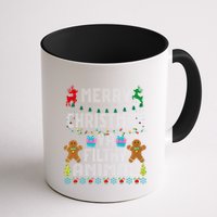 Merry Christmas Animal Filthy Ya Ugly Sweater PJs Matching Mug