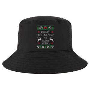 Merry Christmas Animal Filthy Ya Cool Comfort Performance Bucket Hat