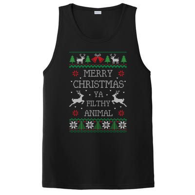 Merry Christmas Animal Filthy Ya PosiCharge Competitor Tank