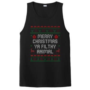 Merry Christmas Animal Filthy Ya Xmas Family Pajama PosiCharge Competitor Tank