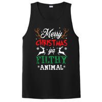 Merry Christmas Animal Filthy Ya Xmas Pajama PosiCharge Competitor Tank