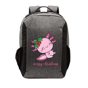 Merry Christmas Axolotl Cute Holiday Vector Backpack