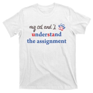 My Cat And I Understand The Assignment T-Shirt