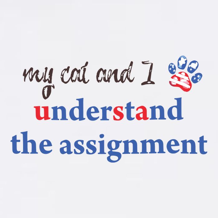 My Cat And I Understand The Assignment Trucker Hat