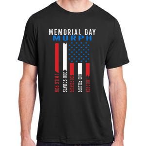 Murph Challenge American Memorial Day Workout Gym Adult ChromaSoft Performance T-Shirt