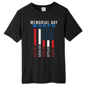 Murph Challenge American Memorial Day Workout Gym Tall Fusion ChromaSoft Performance T-Shirt