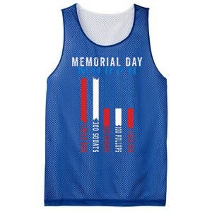 Murph Challenge American Memorial Day Workout Gym Mesh Reversible Basketball Jersey Tank