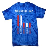 Murph Challenge American Memorial Day Workout Gym Tie-Dye T-Shirt