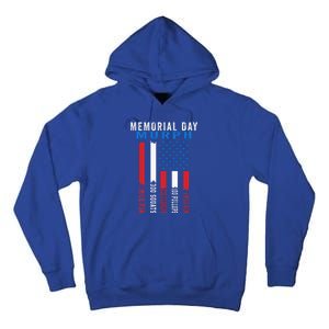 Murph Challenge American Memorial Day Workout Gym Tall Hoodie