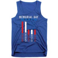 Murph Challenge American Memorial Day Workout Gym Tank Top