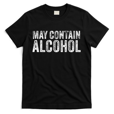 May Contain Alcohol Drinking Beer Tasting Funny T-Shirt