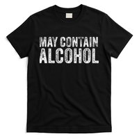 May Contain Alcohol Drinking Beer Tasting Funny T-Shirt