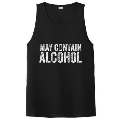 May Contain Alcohol Drinking Beer Tasting Funny PosiCharge Competitor Tank