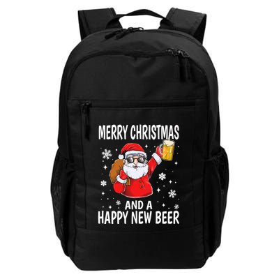 Merry Christmas And A Happy New Beer Ing Fun Christmas Gift Backpack