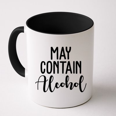 May Contain Alcohol Funny Mug