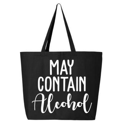 May Contain Alcohol Funny 25L Jumbo Tote