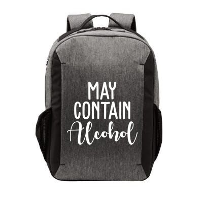 May Contain Alcohol Funny Vector Backpack