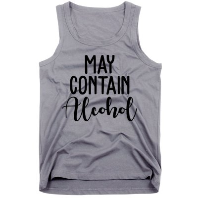 May Contain Alcohol Funny Tank Top