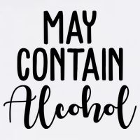 May Contain Alcohol Funny Garment-Dyed Sweatshirt