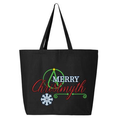 Merry Christmyth Atheist Christmas Gift (Color) 25L Jumbo Tote