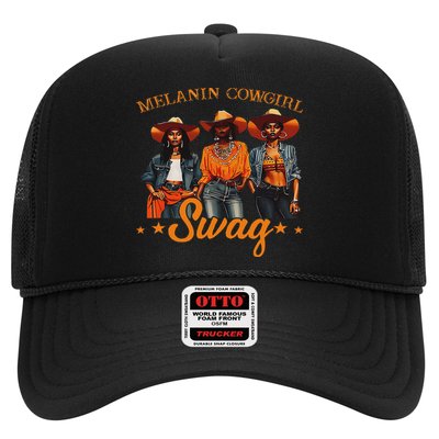 Melanins Cowgirls African Melanins Cowgirl Black History Trucker Hat