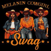 Melanins Cowgirls African Melanins Cowgirl Black History Kids Sweatshirt
