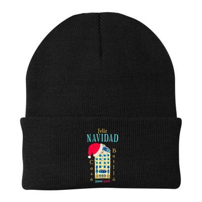 Merry Christmas Antoni Gaudi Drawing Barcelona Spain Beanie