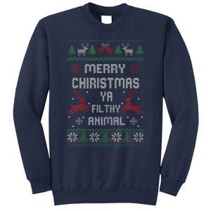 Merry Christmas Animal Filthy Ya Sweatshirt