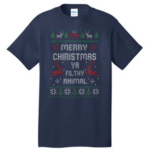 Merry Christmas Animal Filthy Ya Tall T-Shirt