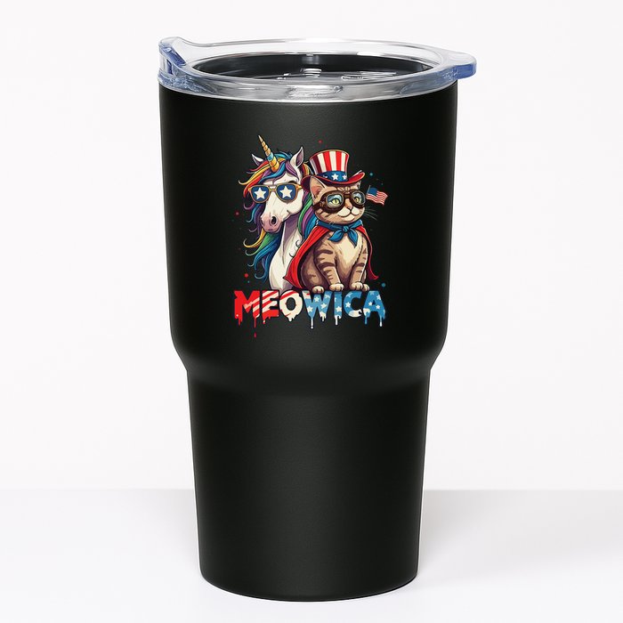 Meowica Cat And Unicorn Tumbler