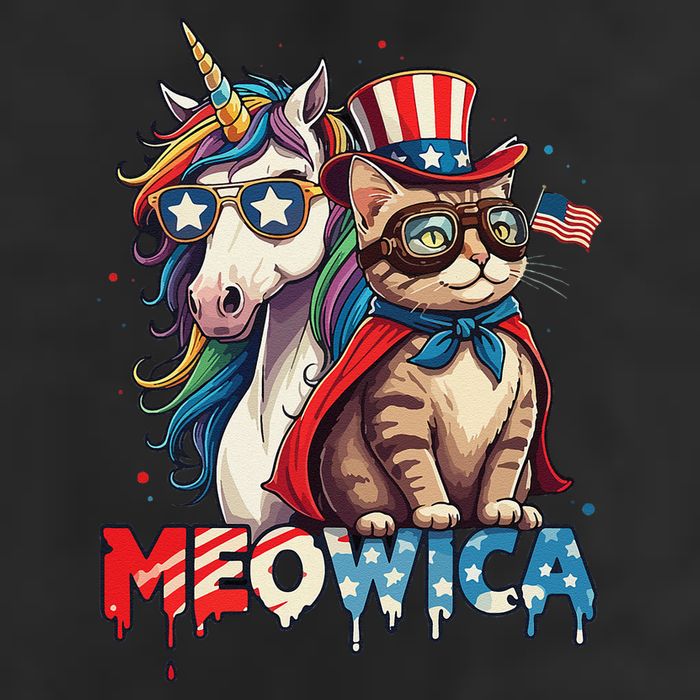 Meowica Cat And Unicorn 25L Jumbo Tote