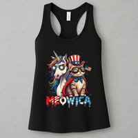 Meowica Cat And Unicorn Womens Tank Top