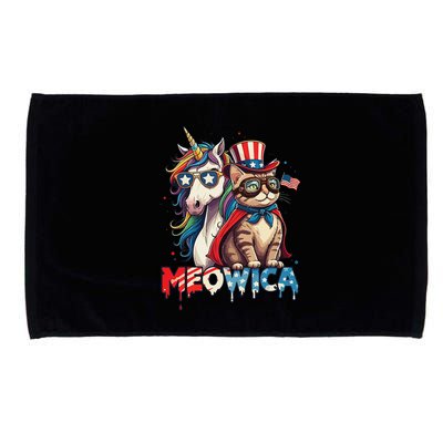 Meowica Cat And Unicorn Microfiber Hand Towel