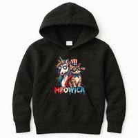 Meowica Cat And Unicorn Kids Hoodie
