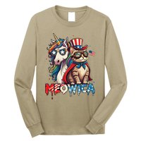 Meowica Cat And Unicorn Long Sleeve Shirt