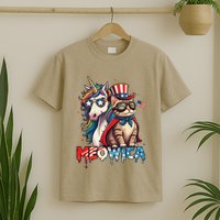 Meowica Cat And Unicorn T-Shirt