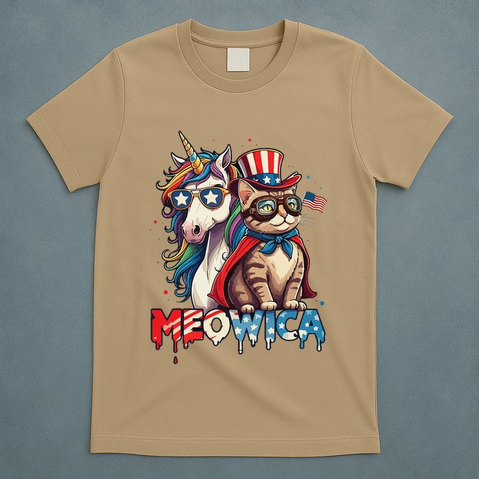 Meowica Cat And Unicorn T-Shirt
