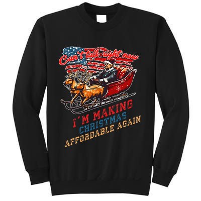 Making Christmas Affordable Again Retro Election Result 2024 Sweatshirt
