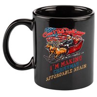 Making Christmas Affordable Again Retro Election Result 2024 11oz C Handle Ceramic Mug