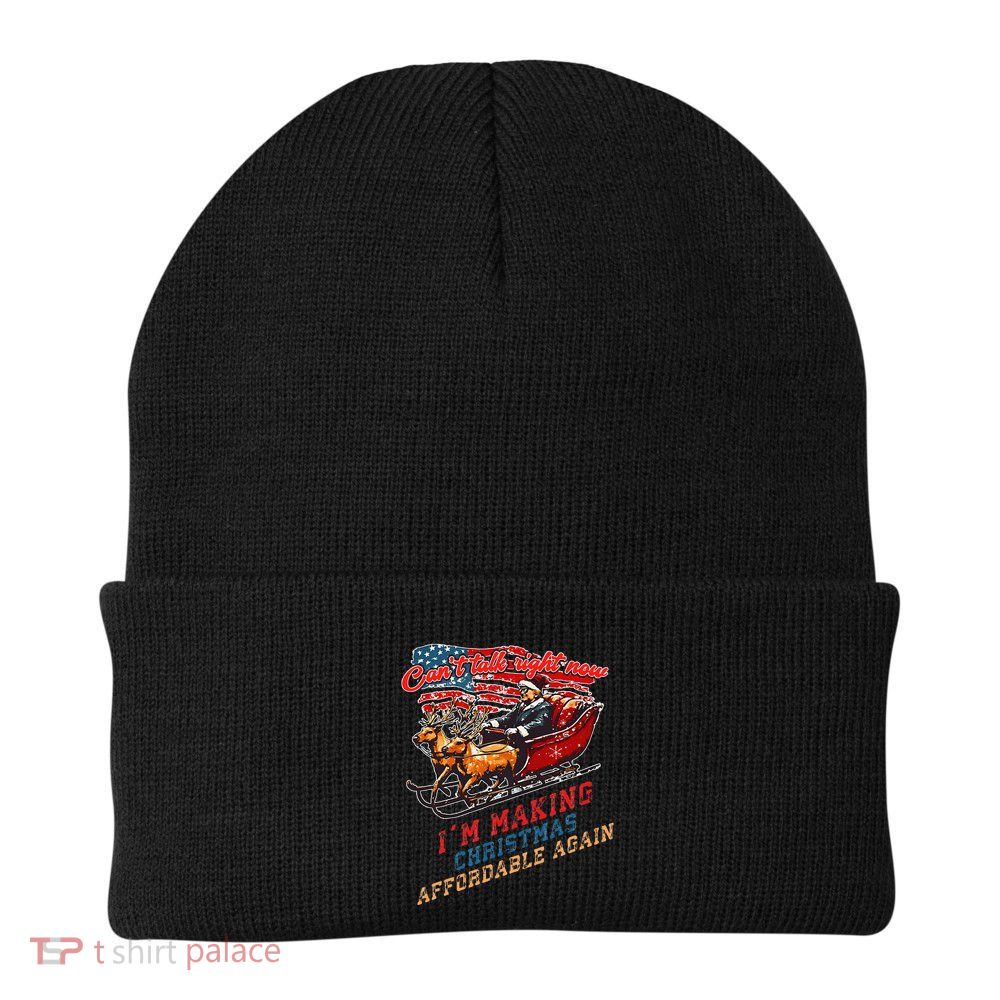 Making Christmas Affordable Again Retro Election Result 2024 Beanie