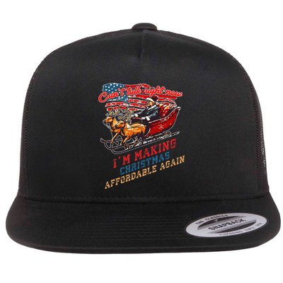 Making Christmas Affordable Again Retro Election Result 2024 Flatbill Hat