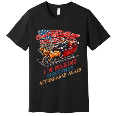 Making Christmas Affordable Again Retro Election Result 2024 Premium T-Shirt