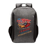 Making Christmas Affordable Again Retro Election Result 2024 Vector Backpack